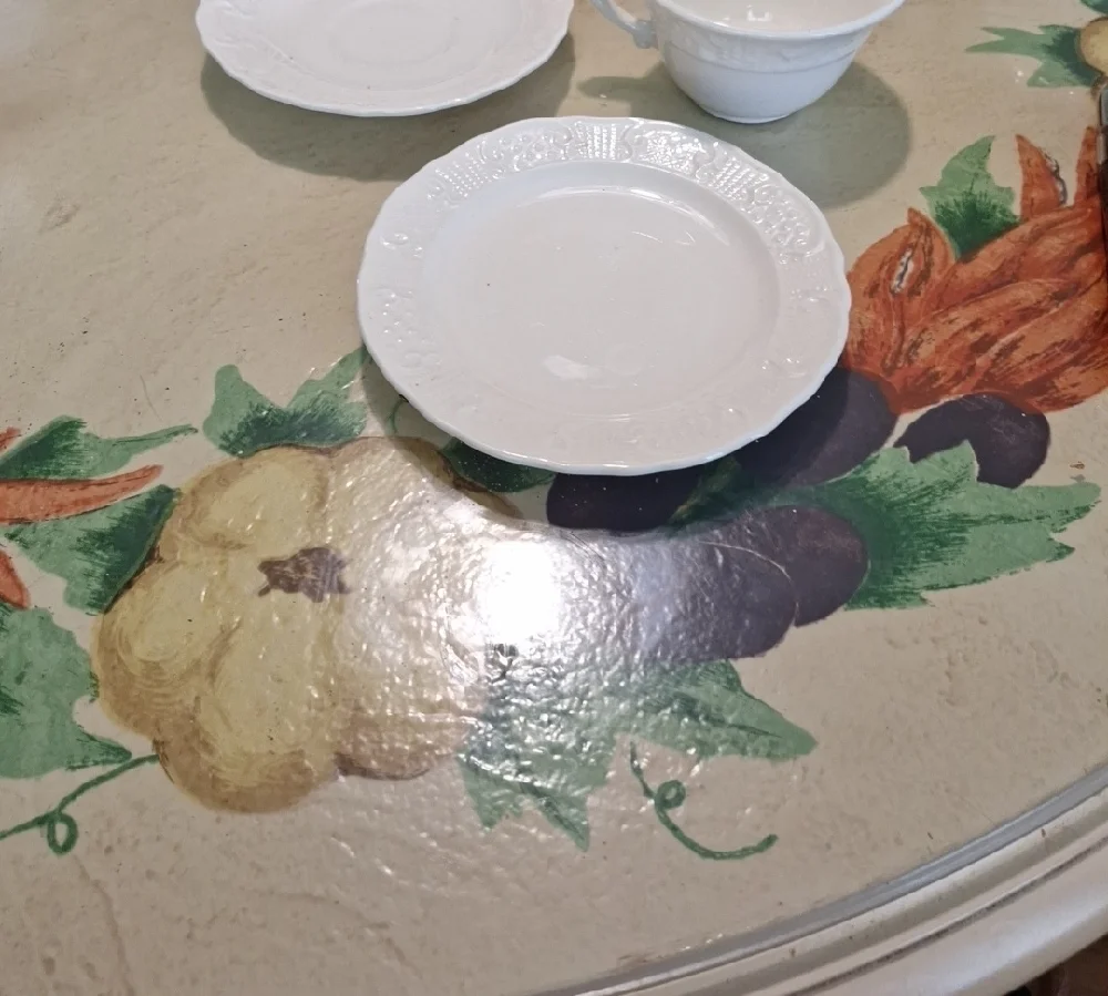 Unique Vintage Classic White Tea Cup and Saucer Set